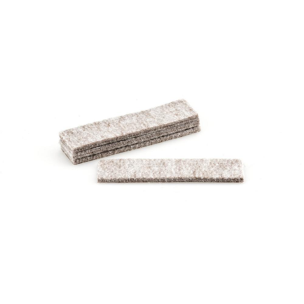 3-15/16 in. Self-adhesive Felt Pads (52-Pack) - Super Arbor