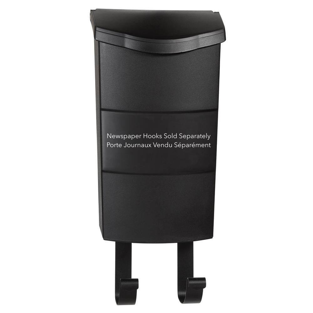Economic Black Wall Mount Locking Vertical Mailbox - Super Arbor