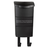 Economic Black Wall Mount Locking Vertical Mailbox - Super Arbor