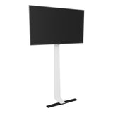 Universal Against the Wall Standing TV Mount in White - Super Arbor