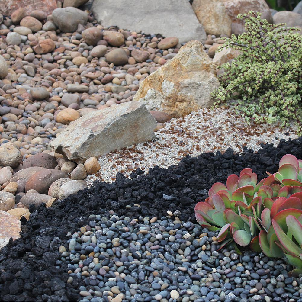 25 cu. ft. 3/8 in. Ironwood Bulk Landscape Rock and Pebble for Gardening, Landscaping, Driveways and Walkways - Super Arbor