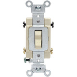 20 Amp 4-Way Preferred Toggle Switch, White - Super Arbor