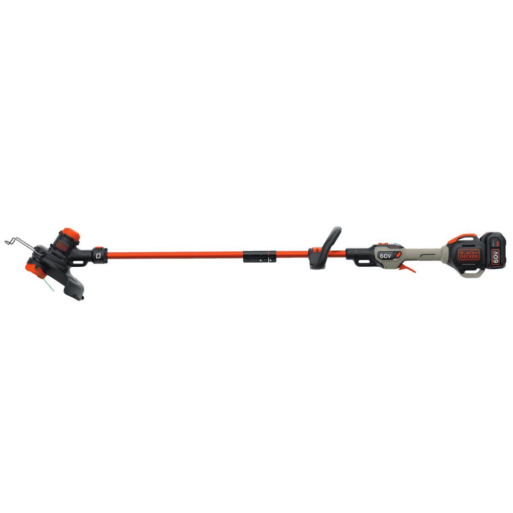 BLACK+DECKER 100 MPH 400 CFM 60V MAX Cordless Handheld Leaf Blower with Bonus 2-in-1 String Grass Trimmer/Lawn Edger Included