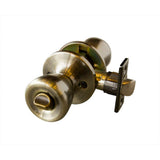 Terrace Oil Rubbed Bronze Privacy Bed/Bath Door Knob with Universal 6-Way Latch (6-Pack) - Super Arbor