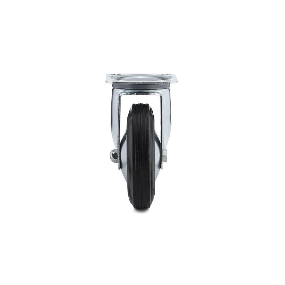 6-5/16 in. black Swivel Without Brake plate Caster, 308.7 lb. Load Rating - Super Arbor