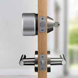 Smart Lock Pro Silver with Connect Wi-Fi Bridge Deadbolts - Super Arbor