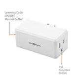 Wireless Indoor Remote Control Outlet Switch with 3 RCVs and 1 Remote - Super Arbor