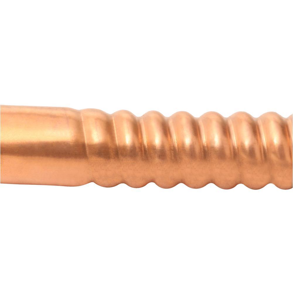 3/4 in. FIP x 3/4 in. Nominal Male/ Female Sweat x 12 in. Copper Water Heater Connector (7/8 in. O.D.) - Super Arbor