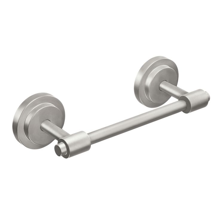Moen Iso Pivoting Double Post Toilet Paper Holder in Chrome