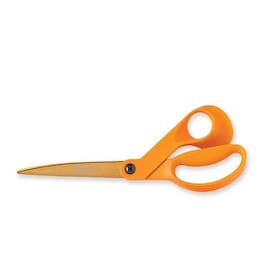 Fiskars 4.5-in Serrated Large Ergonomically Sculpted Finger and Thumb Loops Scissors