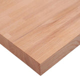 Sparrow Peak Red Oak 6-ft Natural Straight Butcher Block Oak Kitchen Countertop
