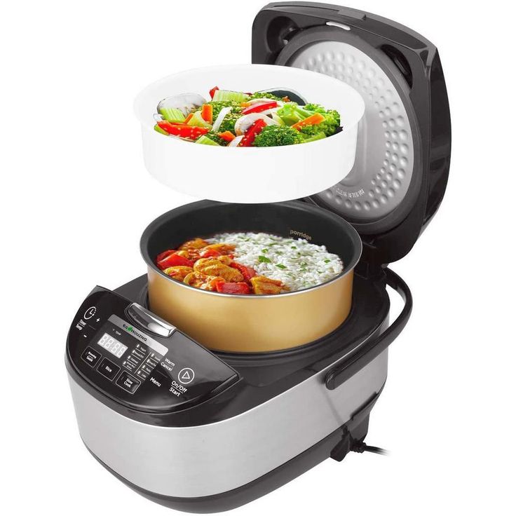 5L Black Multi Function Cooker
