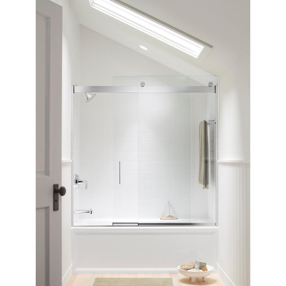 Archer 60 in. Left-Hand Drain Rectangular Alcove Bathtub in White - Super Arbor
