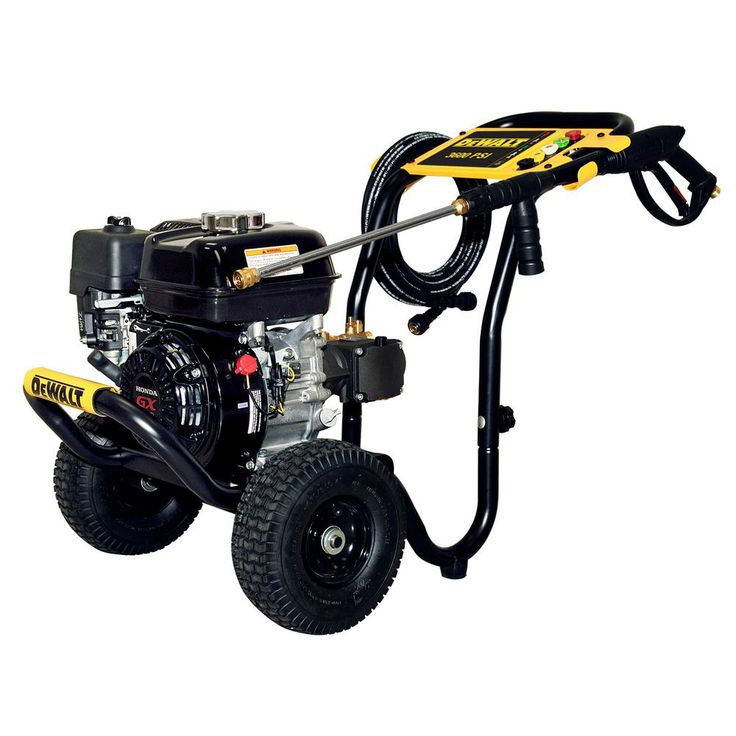 DEWALT 3600 PSI at 2.5 GPM Honda GX200 with AAA Triplex Pump Cold Water Professional Gas Pressure Washer