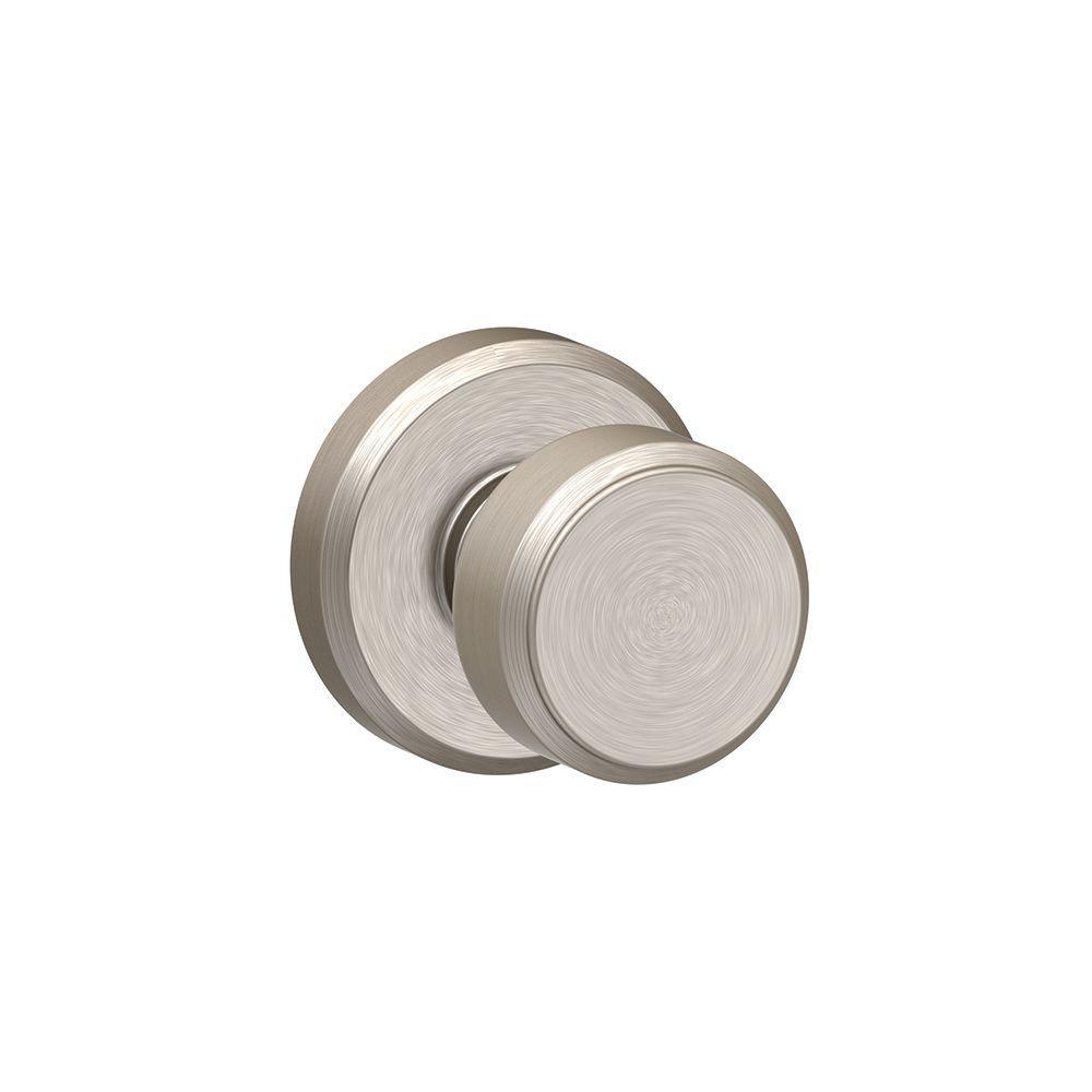 Bowery Matte Black Passage Hall/Closet Door Knob with Greyson Trim - Super Arbor