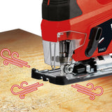 PXC 18-Volt Cordless 2700 SPM Jig Saw, 4/5 in. Stroke Length, with Dust Blow-Off Function (Tool Only) - Super Arbor