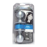 Schlage Orbit Satin Chrome Privacy Lockset, ANSI Grade 2, 1-3/4 in.