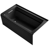 Archer 60 in. Right-Hand Drain Rectangular Alcove Bathtub in White - Super Arbor