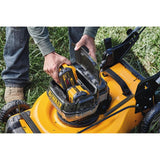DEWALT 20 in. 20V MAX Lithium Ion Cordless Battery Walk Behind Push Lawn Mower with (4) 5.0Ah Batteries and Charger Included