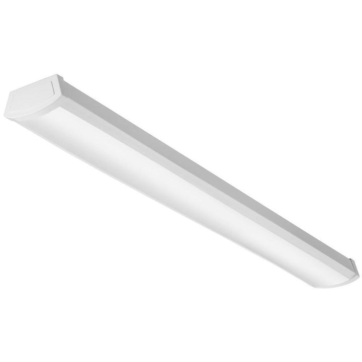 Contractor Select FMLWL Series 4 ft. Dimmable 4000K Cool White Integrated 4600 Lumen LED Low Profile LED Wraparound - Super Arbor