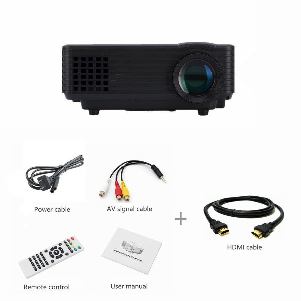 800 x 480 LCD Mini Projector with 800-Lumens - Super Arbor