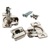 35 mm 110-Degree 3/4 in. Overlay Soft Close Cabinet Hinge (1-Pair)