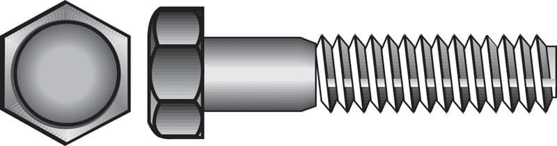Hillman 3/4 in. Diameter x 7 in. Length Zinc-Plated Steel Hex Bolt, Coarse Thread, 20-Pack