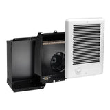 Com-Pak 1,000-Watt 120-Volt Fan-Forced In-Wall Electric Heater in White - Super Arbor