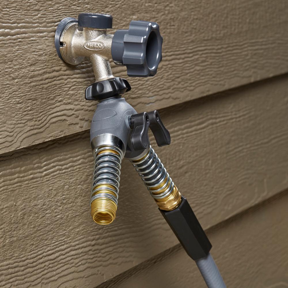 Dual Flex Connect Shut-Off Hose Adaptor - Super Arbor