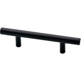 3 in. (76 mm) Flat Black Bar Drawer Pull (4-Pack)