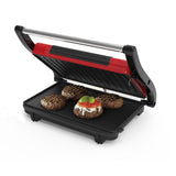 760 W Red Non-Stick Panini Press