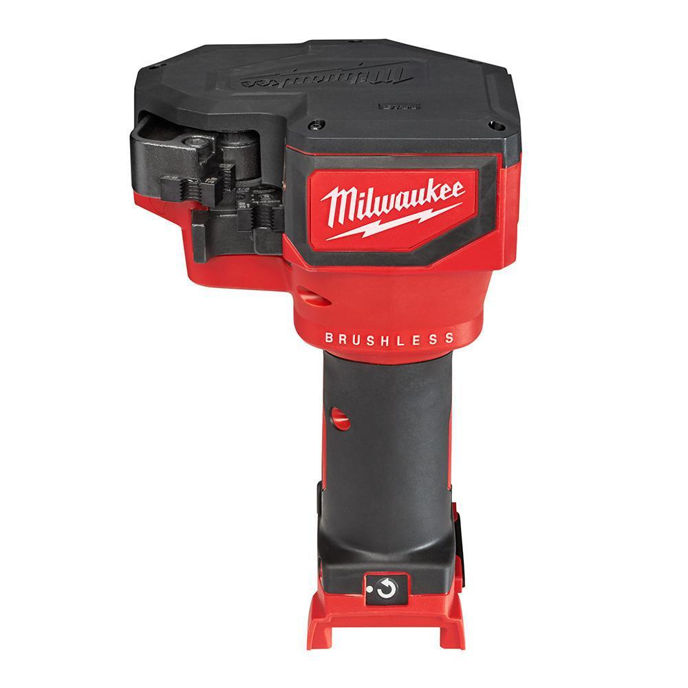 M18 18-Volt Lithium-Ion Brushless Cordless Hammer Drill/Impact/Threaded Rod Cutter Combo Kit (3-Tool) with 4-Batteries - Super Arbor