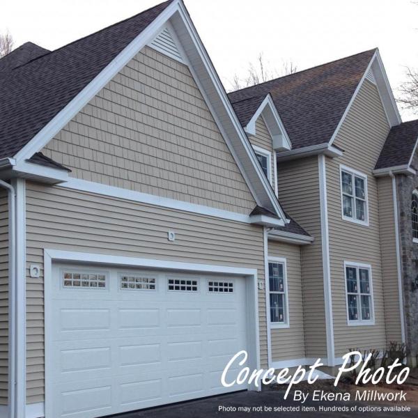 18 in. x 18 in. Octagon Primed Polyurethane Paintable Gable Louver Vent - Super Arbor