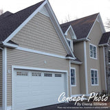 18 in. x 18 in. Octagon Primed Polyurethane Paintable Gable Louver Vent - Super Arbor