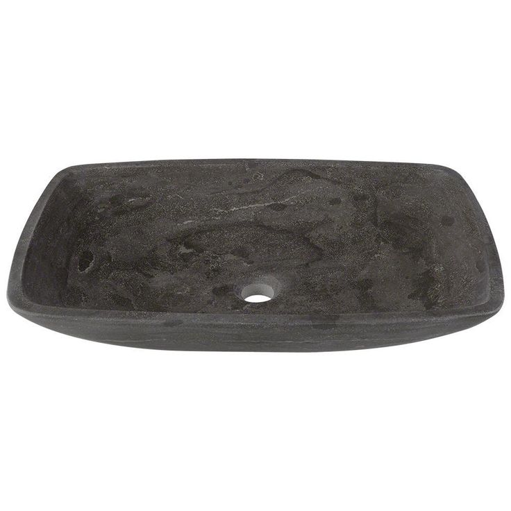 MR Direct Stone Vessel Sink in Gray Limestone