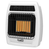 12,000 BTU Vent Free Infrared Natural Gas Thermostatic Wall Heater - Super Arbor