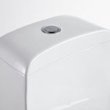 1-Piece 1.28 GPF Dual Flush High Efficiency Elongated Toilet in White, Seat Included - Super Arbor