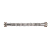 1 in. FIP x 1 in. FIP x 24 in. Corrugated Stainless Steel Water Heater Connector