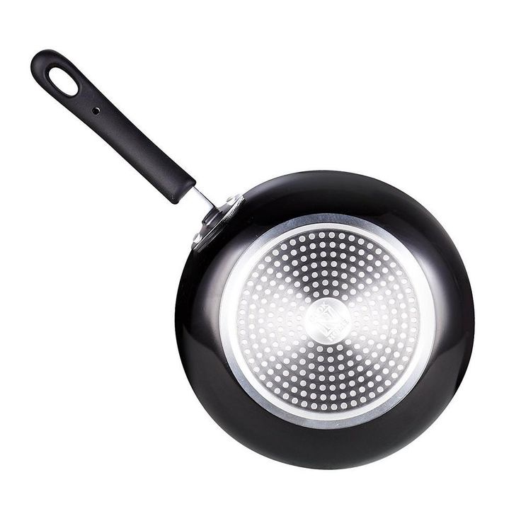 8-Piece Aluminum Nonstick Cookware Set in Black