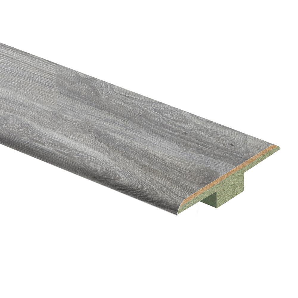 Silverton Oak 7/16 in. T x 1-3/4 in. Wide x 72 in. Length Laminate T-Molding - Super Arbor