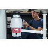 Waste King Legend 1/2-HP Continuous Feed Noise Insulation Garbage Disposal