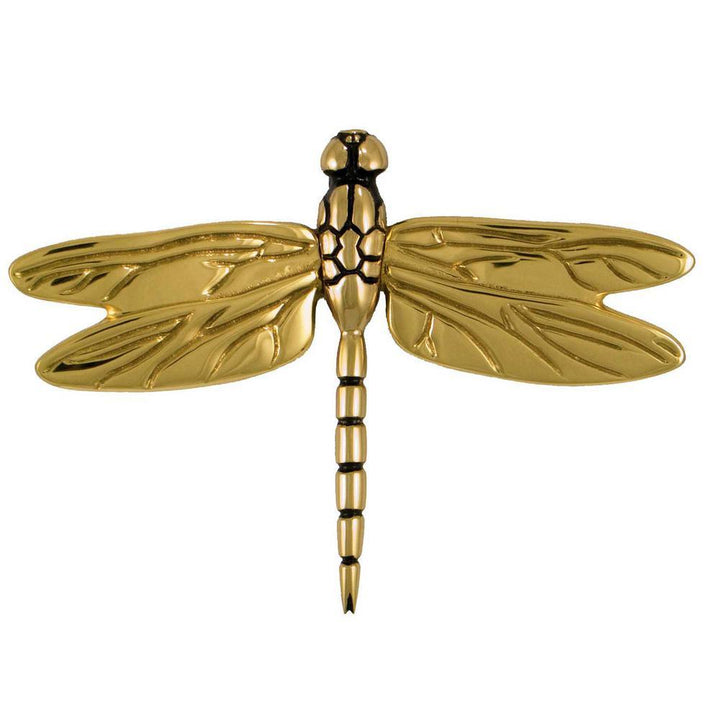 Brass Dragonfly Door Knocker - Super Arbor