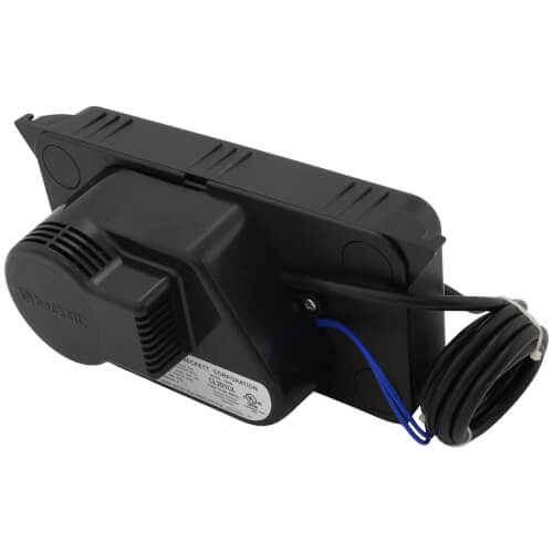 Rheem 1PCL201UL condensate pump - side view (Product Type: Condensate Pump)
