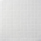 Sarina Vintage White 4x4 Glossy Crackled Ceramic Wall Tile by Lux Tile