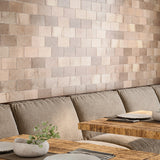 Parma Brick Taupe 4x8 Matte Ceramic Subway Tile - Lux Tile