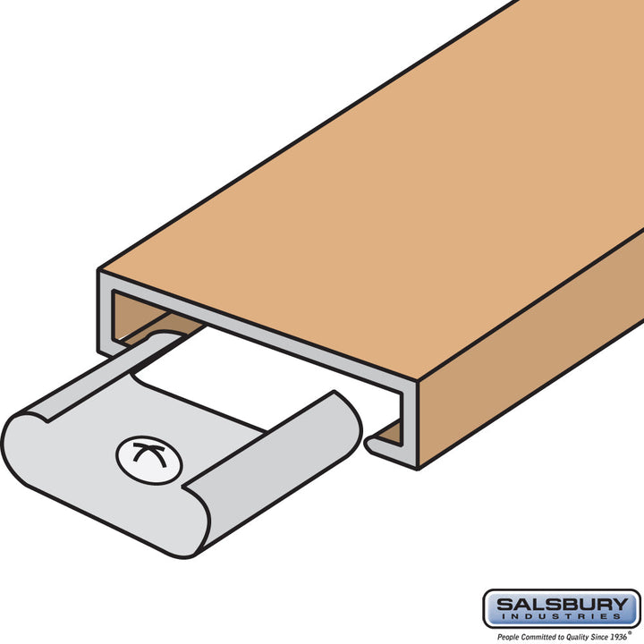 Trim Kit for Up to 3 Columns of Brass Mailboxes - Tan