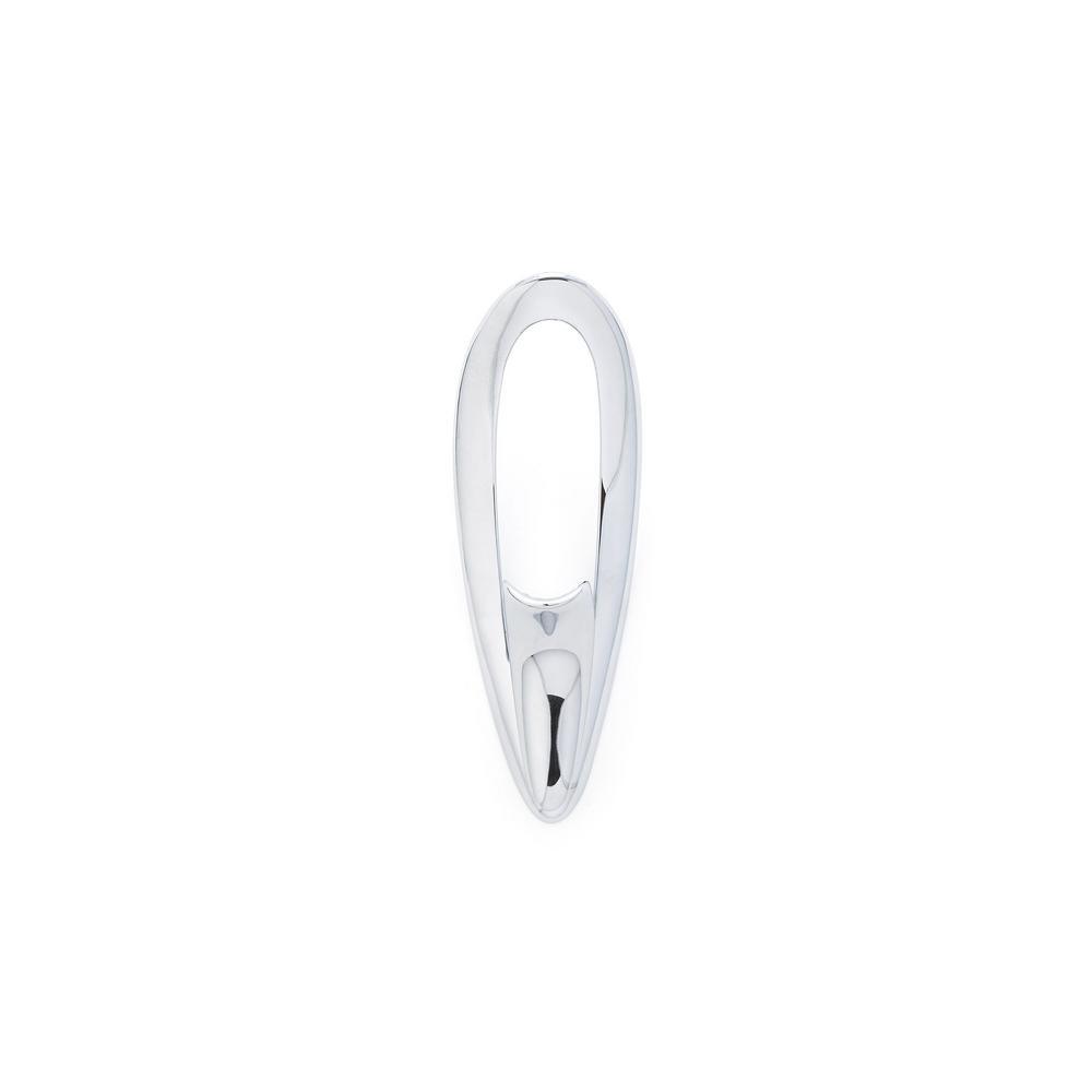 5-7/32 in. (132 mm) Chrome Decorative Hook - Super Arbor