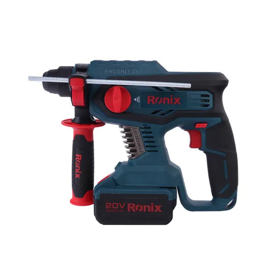 RONIX 2023 Ronix 8910 Product Brushless Rotary Hammer Kit 22mm 1400rpm Impact Drill