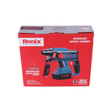 RONIX 2023 Ronix 8910 Product Brushless Rotary Hammer Kit 22mm 1400rpm Impact Drill
