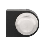 Juno Satin Nickel Half-Dummy Door Knob with Microban Antimicrobial Technology - Super Arbor